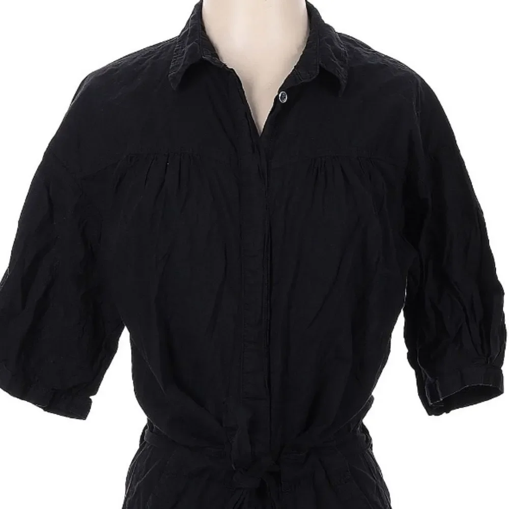 Xirena 100% Cotton Poplin Grady Romper Lightweight Relaxed Minimalist Size XS